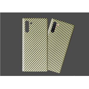 Yellow Matte Twill Aramid Samsung Note 10 Waterproof Case