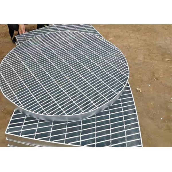 Quality Plain Steel Smooth Twisted Bearing Bar Grating Painted for sale