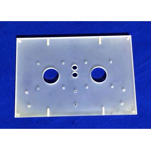 China Customization Clear Precision CNC Glass Milling on sale
