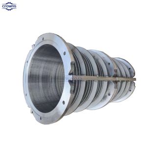 Buy cheap Wedge Wire Screen Mesh Tube Stainless Steel Wire Wrapped Metal Filter Cylinder Liquid Filter Johnson from wholesalers