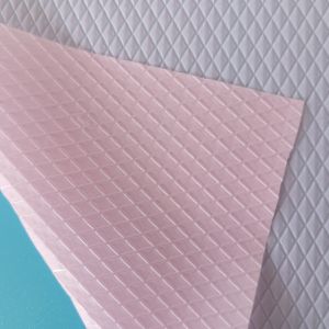 Buy cheap Pink Diaper PE Film Prismatic Pattern Sanitary Napkin Backsheet product