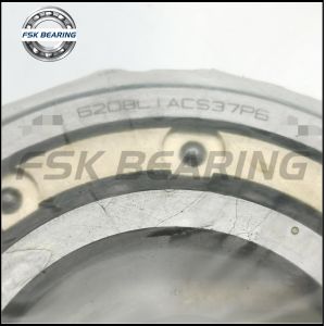 Buy cheap Single Row Deep Groove Ball Bearing 6208L1ACS37P6 Brass Cage 40mm*80mm*18mm Open Attachment from wholesalers