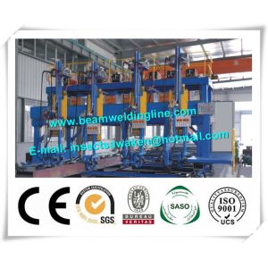 Buy cheap Manual Positioned H Beam Welding Line , Marine T Bar Longitudinal Welding Machine from wholesalers