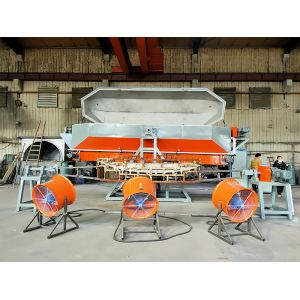 Buy cheap Adjustable Rotation Speed Rock N Roll Rotomoulding Machine Fully Automatic product