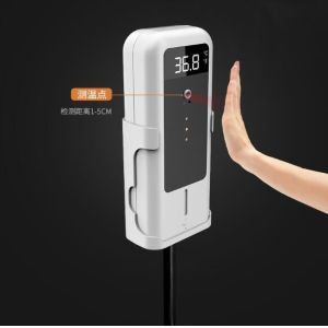 Buy cheap 2 in 1 Disinfection Temperature Measure Infrared Thermometer Automatic Sanitizer Dispenser from wholesalers