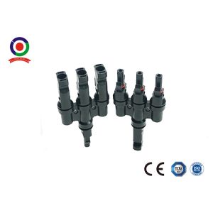 Buy cheap 3 To 1 Solar Branch Connector T Type Excellent Aging Resistance 30A Rated Current from wholesalers