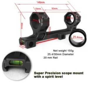 Buy cheap Aluminous Optics Telescope Ring Mount 35mm Scope Mount Rings from wholesalers