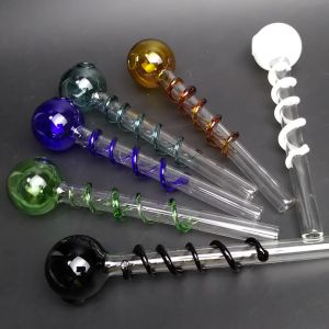 Buy cheap Pryrex Dot Incense Oil Burners Glass Smoking Pipe 5.5 Inches Lightweight from wholesalers