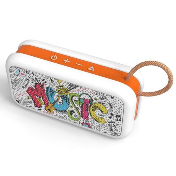 Graffiti Bluetooth Speaker OEM Waterproof IPX5 Bluetooth Speaker with Wearable