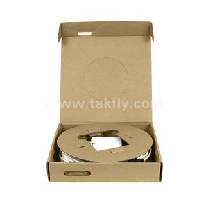 Buy cheap 4 Ways Fibre Optic Pre Terminated Outlet Kit FTTH Round Drop Cable With Wall Outlet from wholesalers