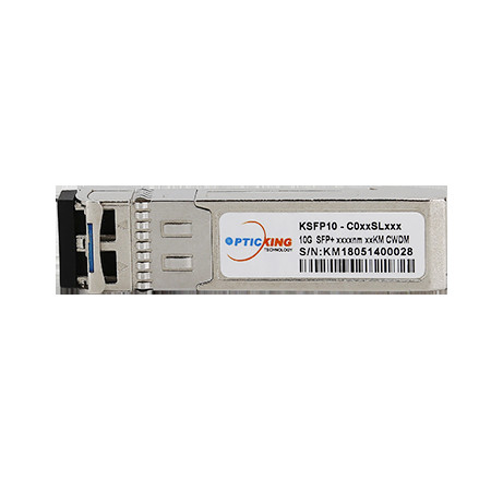 Buy cheap FCC UL LC 10km CWDM 10G SFP+ Transceiver Module OPTICKING from wholesalers