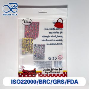 Buy cheap Custom Printed Three Sided Sealing Bags For Toys Packaging With Clear View Windows And Anti - Static Layers Bulk Order Discounts. from wholesalers