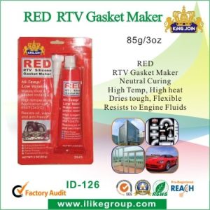 Buy cheap Silicone Air Proof RED RTV Gasket Maker , Waterproof And Heat Resistant from wholesalers