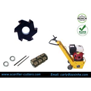 Buy cheap 46-55 HRC Edco Parts 6pt Carbide TCT Cutters For Trelawny TFP 200 Scarifier Planers from wholesalers