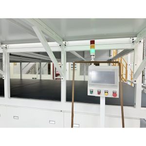 Buy cheap Fully Automatic Roll Flute Paper Thermal Film Sheet Hot Press Dry Solar Module Lamination Machine with Customizable Size from wholesalers