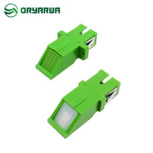 Buy cheap ISO9001 Simplex SC To SC Fiber Optic Adapter Telecom Grade With Inner Shutter from wholesalers