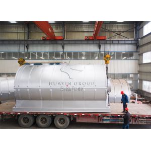 Buy cheap Containerizied 500kg Small Pyrolysis Plant Movable Waste Tyre To Diesel from wholesalers