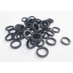 Buy cheap Moistureproof EPDM Rubber Washers , Black Rubber Washers Anti Vibration Tight from wholesalers