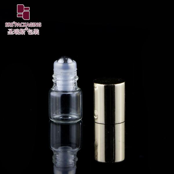 BLP-1ML Glass Roller Applicator Cylindrical Roll-On Bottle for Chic and Sustainable Storage