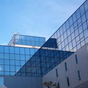 Buy cheap Customized Design Glass Curtain Wall Thermal Insulation Protection With Patterns Selection And Protection from wholesalers