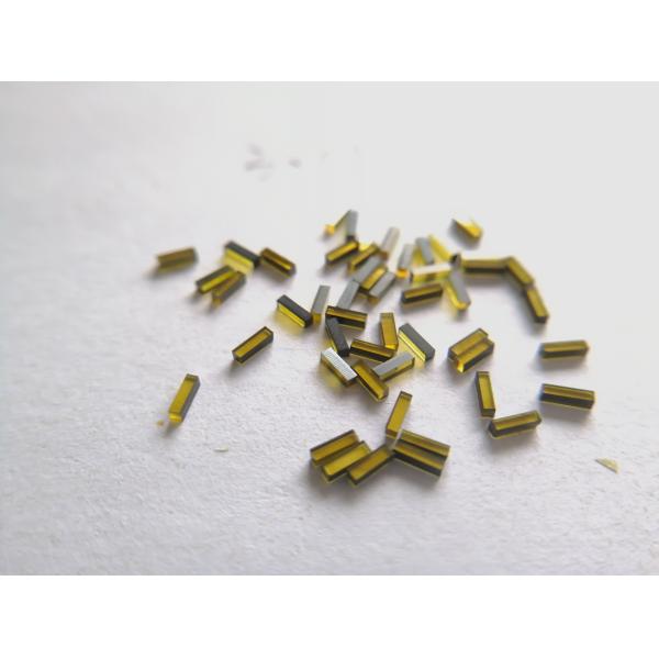 Buy cheap 3x 0.8 X 0.8mm Yellow CVD HPHT Diamond Sticks For Vinyl Record Disc Cutter Needle from wholesalers