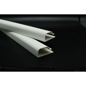 Buy cheap Durable PVC Electrical Wire Cable Management Plastic Profile Customized from wholesalers