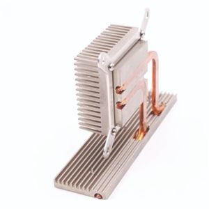 Buy cheap Professional Customized Large Aluminum Extrusion Heatsink with Heat Pipe from wholesalers