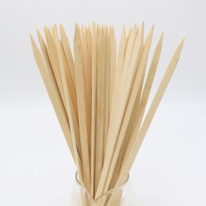 Buy cheap Flat BBQ 8 Inch Bamboo Skewers Paddle Sticks Grill Kebab Barbecue Bamboo Stick from wholesalers