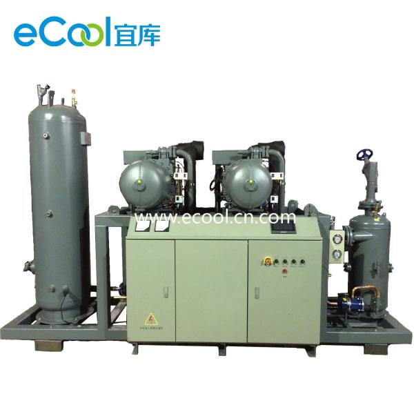 Buy cheap High Temperature Screw Parallel Compressor Unit with PLC for Refrigeration System-Single Compressor Single Stage from wholesalers