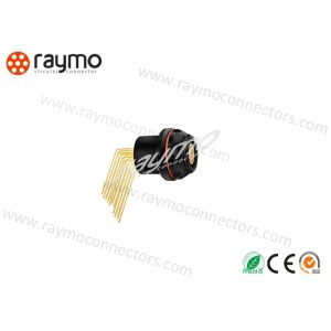 Mini-Snap Series Push Pull Self Locking Connector 16pin female socket RM-F DBPU