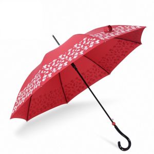 Buy cheap Semi Automatic J Shape Straight Handle Umbrella Pongee Panel from wholesalers
