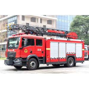 Buy cheap Man 18m Aerial Ladder Rescue Fire Fighting Truck Specialized Vehicle China Factory from wholesalers
