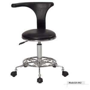 China black pu seat with leatherette seat master stool for sale D-002 on sale