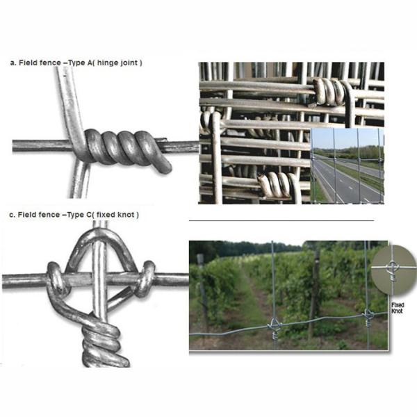 1.2m 1.5m 1.8m Width Farm Livestock Field Fence Wire Corrosion Resistance