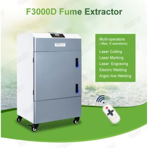 Mobile Welding Fume Extractor / Fume Eliminator for Laser Engraving and Marking