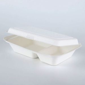 Buy cheap Biodegradable Food Container 2C Box friendly fully takeout tableware from wholesalers