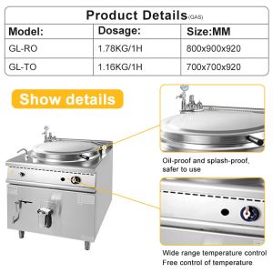 Buy cheap Restaurant Commercial Kitchen Cooking Equipment with Adjustable Temperture Control from wholesalers