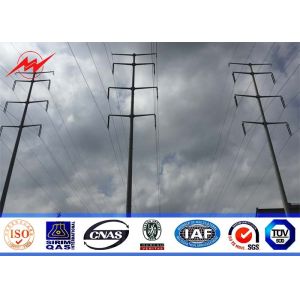 Buy cheap 65ft Glavanized Steel Utility Pole For Distbution Line from wholesalers
