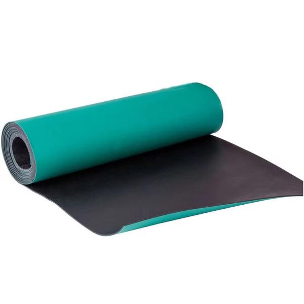 Buy cheap 2mm Blue ESD Anti Static Grounding Mat Rubber Workbench Matting Roll from wholesalers