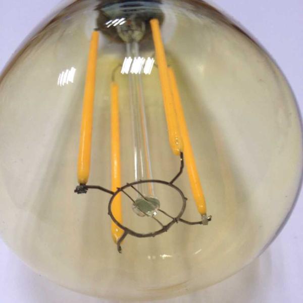 Quality China LED lighting supplier vintage Edison smoke glass shell FILAMETN LED BULB LONG RODS FILAMENT COB 8W 6W for sale