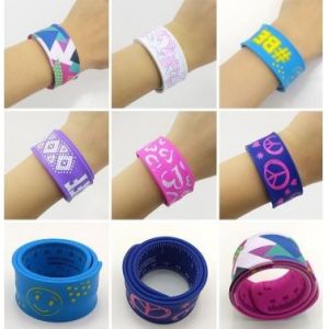 Buy cheap Casting Embossed 2.0mm Custom Silicone Slap Bracelets from wholesalers