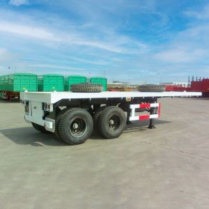 20FT 2 Axles Versatile and Reliable Flatbed Semi-Trailer for Efficient Cargo
