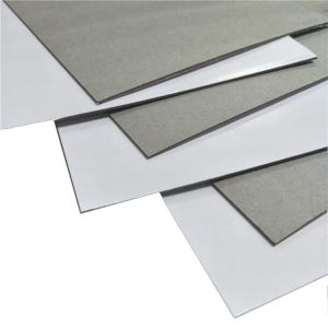 Buy cheap Packaging Solution Grey Back Duplex Board Lightweight Wood Pulp Customizable from wholesalers