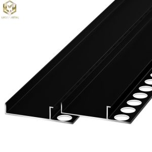 Shadowline Aluminium Skirting Profile Board For Interior Design