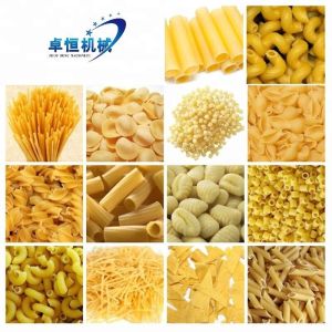 Multi-Function Spiral Surface Macaroni Pasta Industrial Making Machine