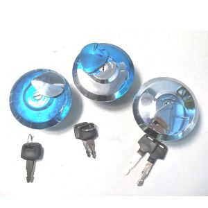 Buy cheap Motorcycle Engine Parts Fuel Tank Cap With Key For Titan150 KRM Silver from wholesalers