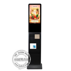 Buy cheap 22 Inch 1080P LCD Touch Screen Kiosk With Book Shelf from wholesalers