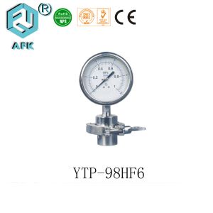 Buy cheap 1.5" Gas Boiler Pressure Gauge With Tri - Clamp Connector / Diaphragm High Accuracy from wholesalers
