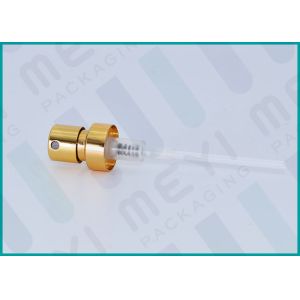 Buy cheap FEA 15mm Perfume Spray Pump , Shiny Gold Screw Mist Spray Pump For Fragrance from wholesalers