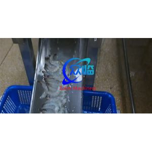 50-70pcs/min Shrimp Belly Cutter, Shrimp Belly Cutting Machine For Nobashi